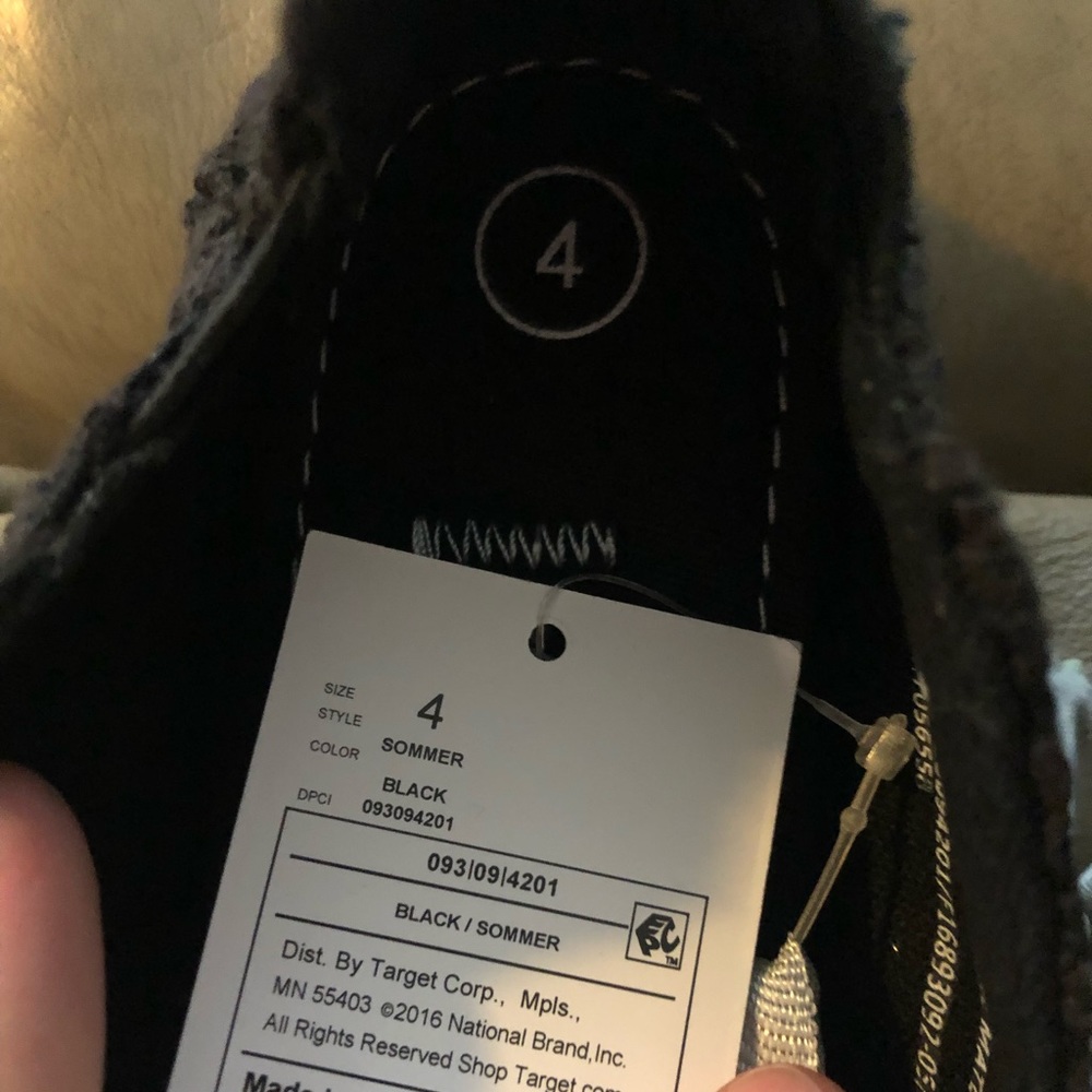 Brand new mad love slip on shoes